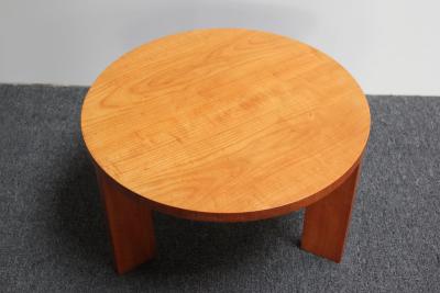 Jacques Quinet French Moderne Table Basse Low Accent Table in Ash by Jacques Quinet