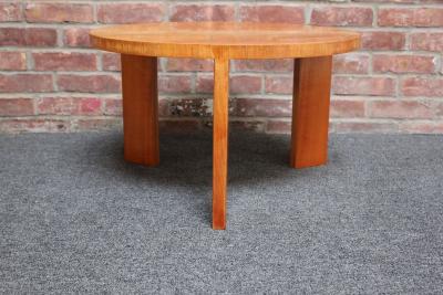 Jacques Quinet French Moderne Table Basse Low Accent Table in Ash by Jacques Quinet