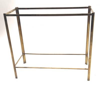 Jacques Quinet Jacques Quinet 2 tier gold bronze console