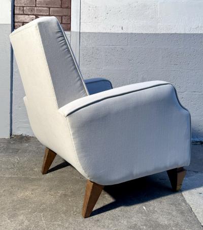 Jacques Quinet Pair of armchairs by Jacques Quinet 1918 1992 France circa 1955