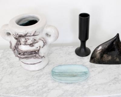 Jacques Serre French Artists Michelle and Jacques Serre 2 Potiers Deux Potiers Ceramic Dish