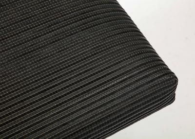 Jacques Tournus Pair Of French Black Mid Century Benches With Brass Accents By Jacques Tournus