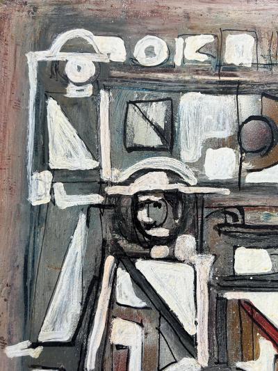 Jadden Massanet Abstract Mixed Media Oil Painting by Jadden Massanet Cuban American Artist