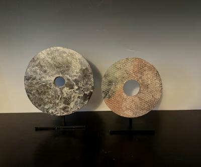 Jade Bi Disc Late Neolithic Period Liangzhu Culture 3200 2300 BCE