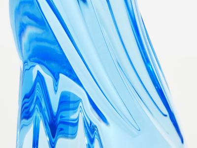 Jaime Hayon Jaime Hayon for Baccarat Faunacrystopolis light blue crystal bird 2020