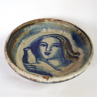 Jais Nielsen Portrait plaque Denmark 1941