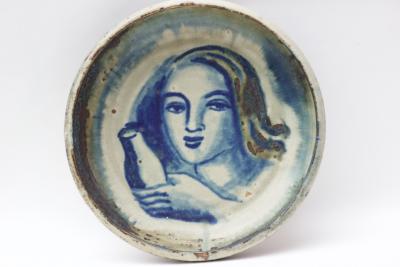 Jais Nielsen Portrait plaque Denmark 1941