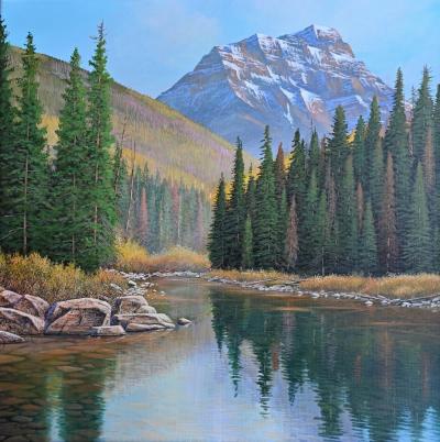 Jake Vandenbrink Enjoying The Moment Horseshoe Lake 