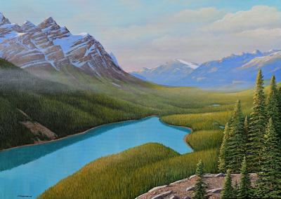 Jake Vandenbrink Quiet Wonder Peyto Lake 