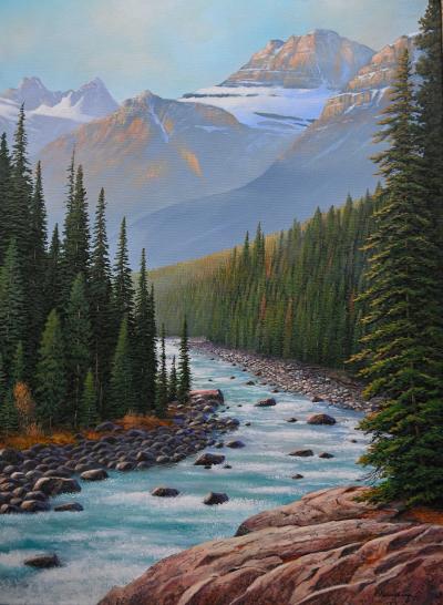 Jake Vandenbrink The View Upstream Mistaya Canyon 