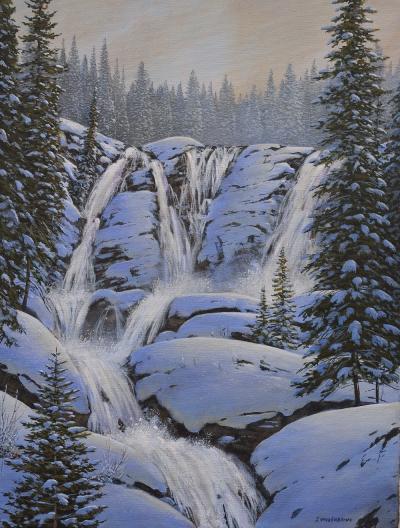 Jake Vandenbrink Winter Falls