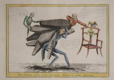 James Akin THE PEDLAR AND HIS PACK OR THE DESPERATE EFFORT AN OVER BALANCE