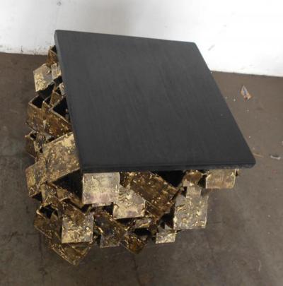 James Anthony Bearden The Faceted Side Table by James Bearden
