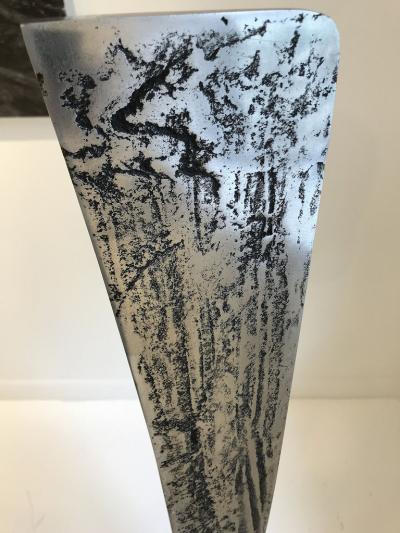 James C Myford BRUTALIST ABSTRACT CAST ALUMINIUM SCULPTURE BY JAMES C MYFORD