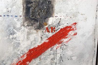 James Coignard Abstract Expressionist Oil on Canvas James Coignard France 1984