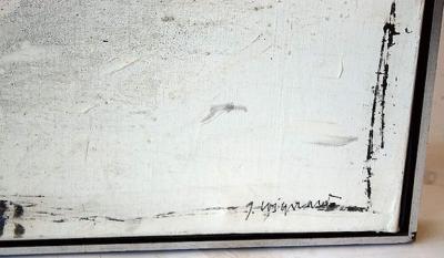 James Coignard Abstract Expressionist Oil on Canvas James Coignard France 1984