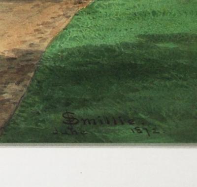 James David Smillie 1872 Watercolor by James David Smillie