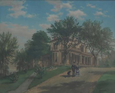 James David Smillie 1872 Watercolor by James David Smillie