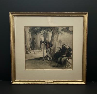 James E Taylor ZOUAVE BATTALION AT FORTRESS MONROE C 1861