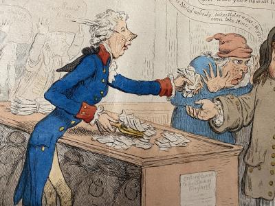 James Gillray Bank Notes 