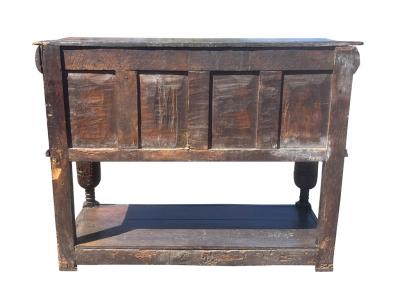 James II Oak Court Cupboard