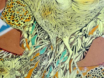 James J Spanfeller Civil Rights Anti Racism Portrait of Black Politician Julian Bond