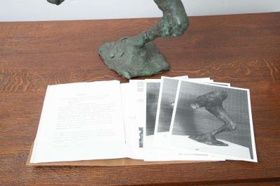 James L Lawton Bronze Sculpture Feminity by James L Lawton 1967