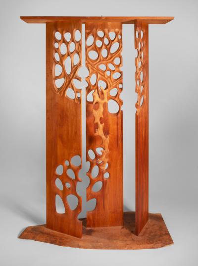 James Martin Carved Cherry Screen