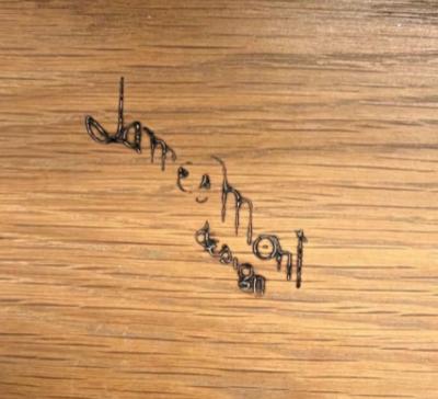 James Mont BEAUTIFUL MID CENTURY MIXED METALLIC LEAF FINISH SIDEBOARD BY JAMES MONT