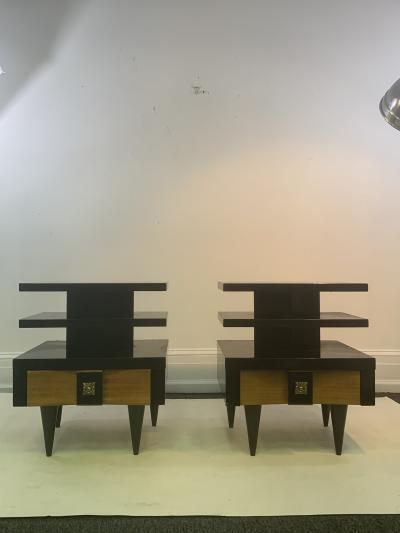 James Mont HIGH STYLE MID CENTURY NIGHT STANDS