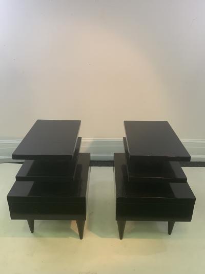 James Mont HIGH STYLE MID CENTURY NIGHT STANDS