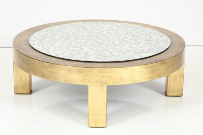 James Mont James Mont Gold Leaf Coffee Table