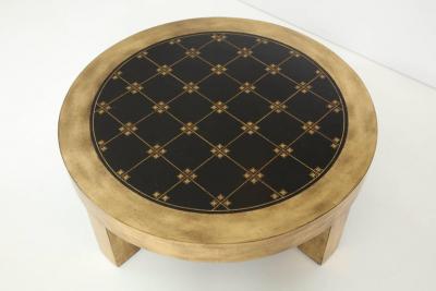 James Mont James Mont Gold Leaf Coffee Table