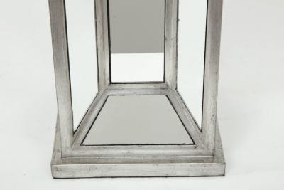 James Mont James Mont Influenced Silver Mirror Lamps