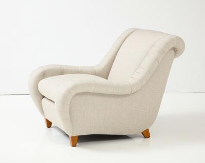 James Mont James Mont Lounge Chair Repro