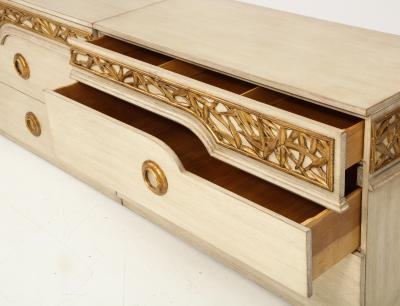 James Mont Large Bamboo Detailed Dresser by James Mont