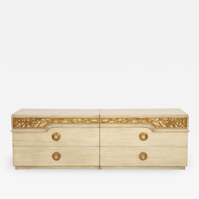 James Mont Large Bamboo Detailed Dresser by James Mont