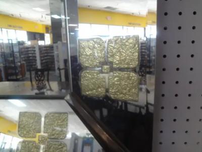 James Mont Large Hollywood Regency Venetian Mirror