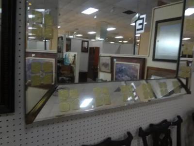 James Mont Large Hollywood Regency Venetian Mirror