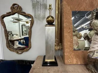 James Mont Large Pair Of Modernist Table Lamps