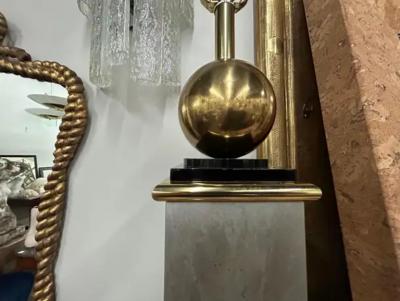 James Mont Large Pair Of Modernist Table Lamps