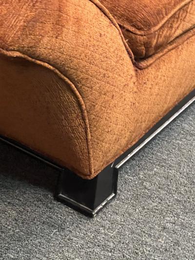 James Mont MID CENTURY GONDOLA SOFA BY JAMES MONT