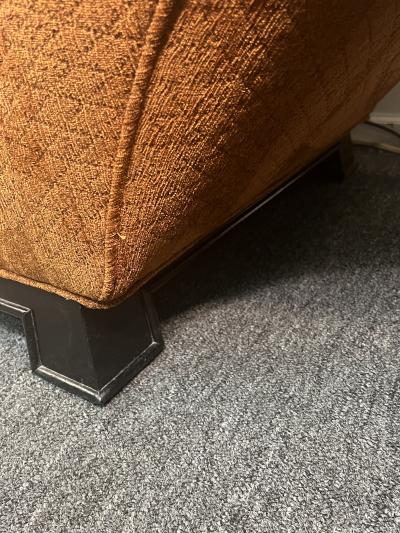 James Mont MID CENTURY GONDOLA SOFA BY JAMES MONT