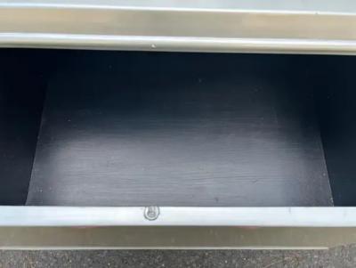 James Mont Magnificent James Mont Goldfish Medallion Trapezoid Credenza Mid Century Modern