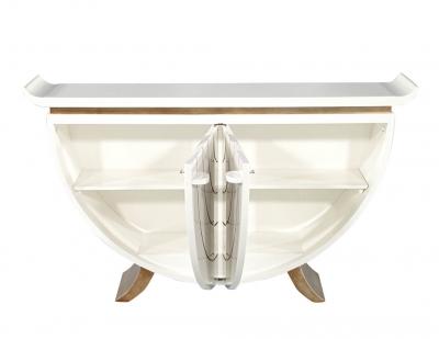 James Mont Modern Console Table Credenza by James Mont Circa 1960 USA