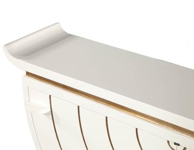 James Mont Modern Console Table Credenza by James Mont Circa 1960 USA