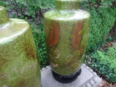 James Mont Pair of Hollywood Regency Lamps Attributed to James Mont