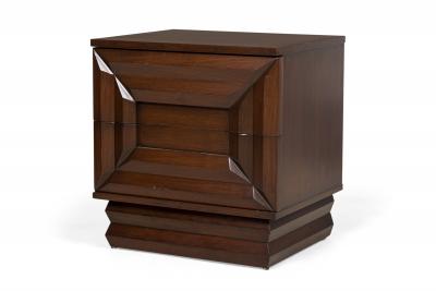 James Mont Pair of James Mont American Mid Century Bedside Tables