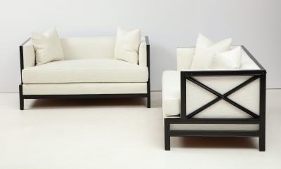 James Mont Pair of James Mont Sofas