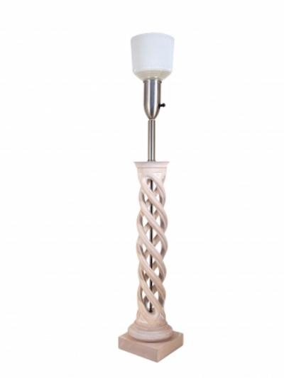 James Mont Pair of James Mont Twist Table Lamps